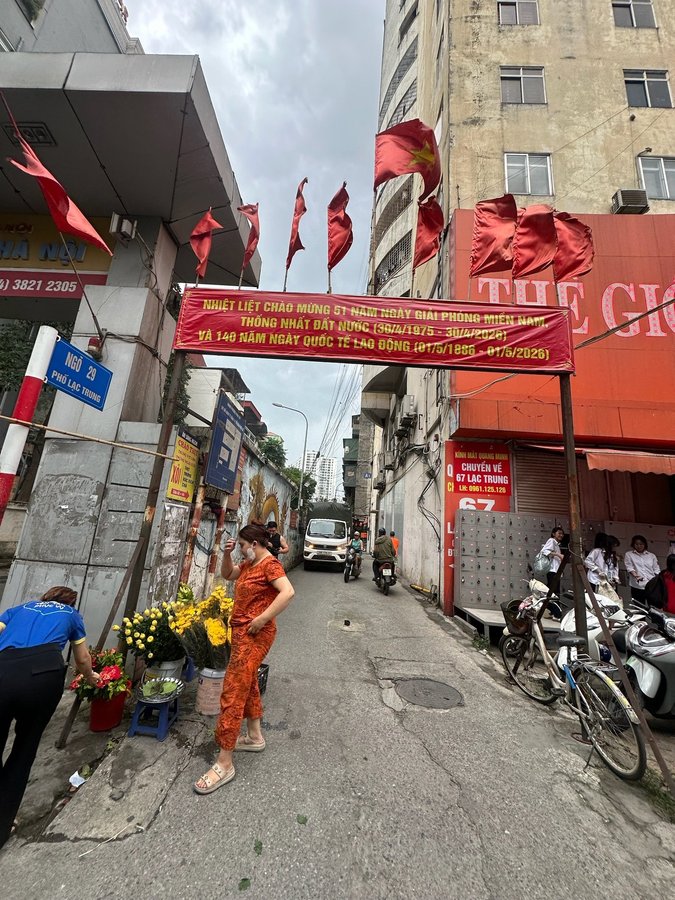 bán chung cư Lạc Trung A2  Hai Bà Trưng Hà Nội ( tập thể cũ) - Hình 11